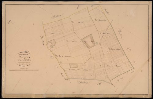 Section A, Chagny, feuille 2.