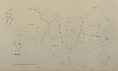 Section B, les Gâtines, en une feuille.