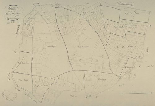 Section D, Montabizard, en une feuille.