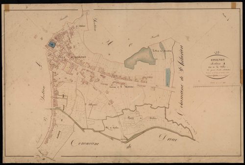 Section A, la Ville, feuille 4.