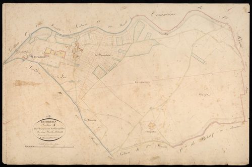 Section A, Escorpain et Champillon, feuille 1.