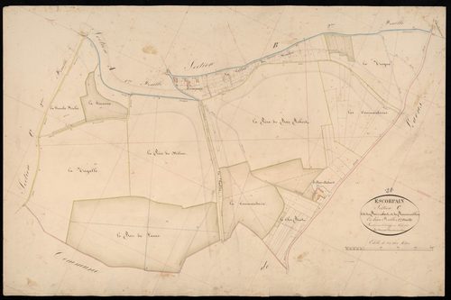 Section C, le Bois Robert et Romainvilliers, feuille 1.