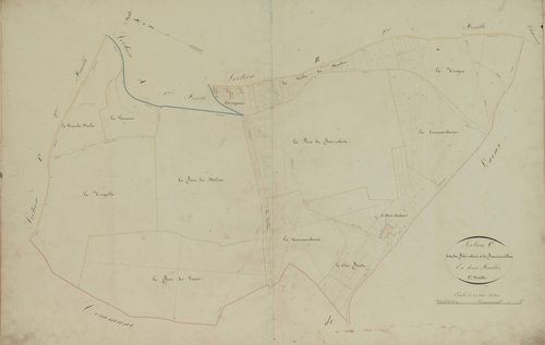 Section C, le Bois-Robert et Romainvilliers, feuille 1.