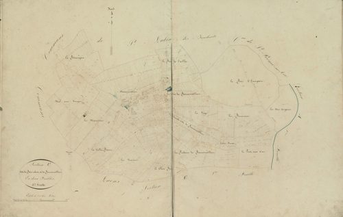 Section C, le Bois-Robert et Romainvilliers, feuille 2.