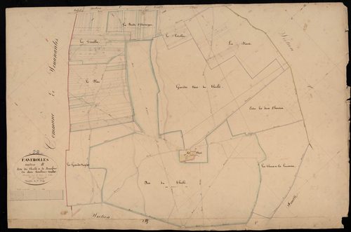 Section B, le Thuilé et Beaufour, feuille 2.