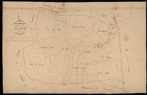 Section C, le Bouton Duvet, feuille 1.