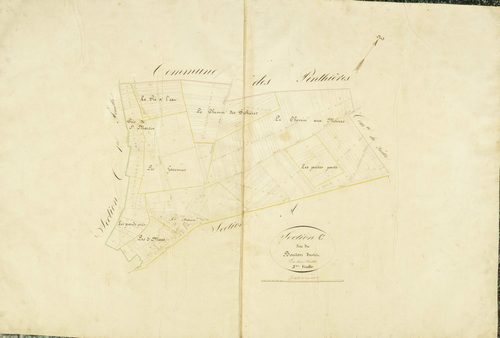 Section C, le Bouton Duvet, feuille 2.