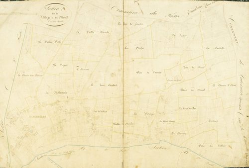 Section A, le Village et le Mesnil, en une feuille.
