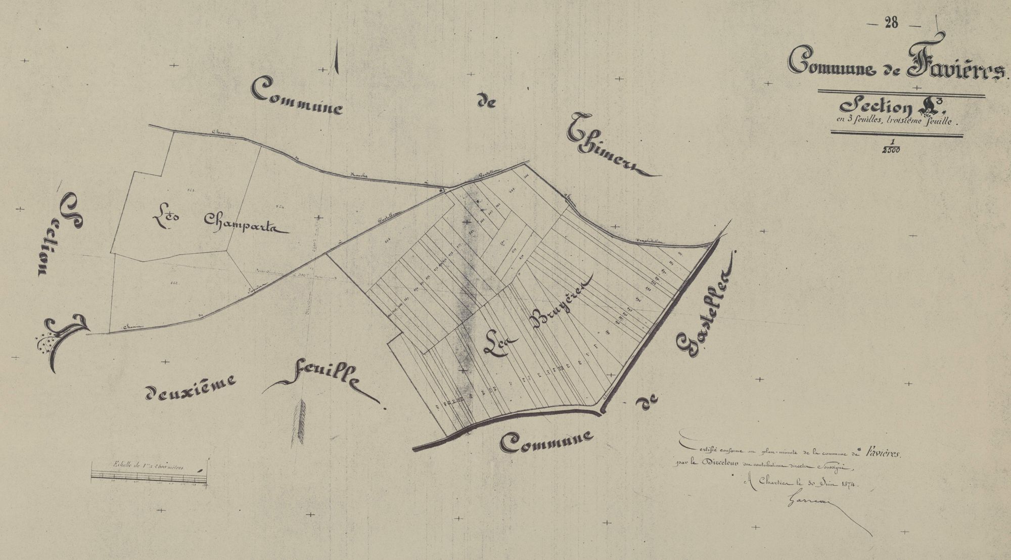 Section A, feuille 3.