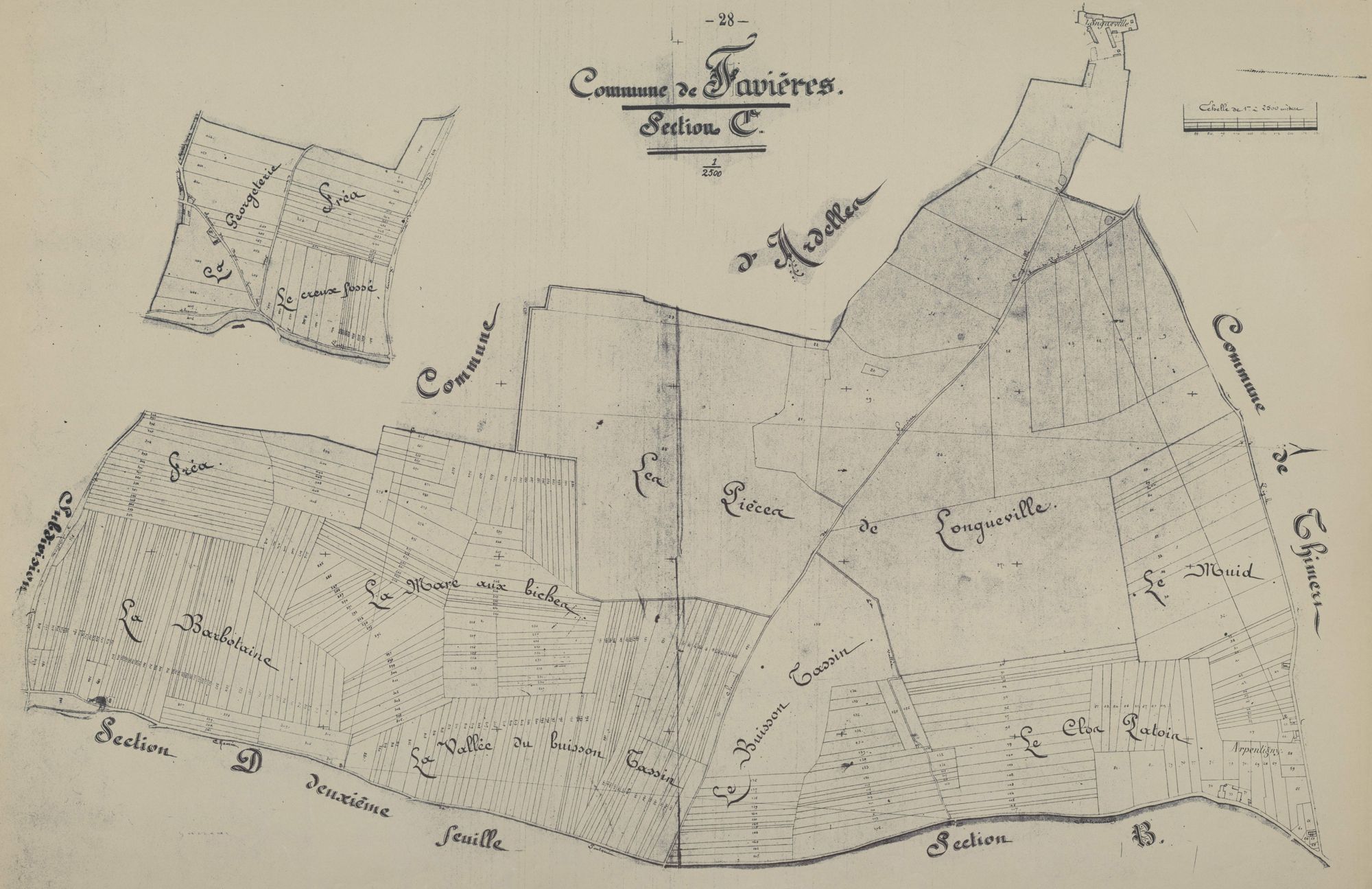 Section C, en une feuille.