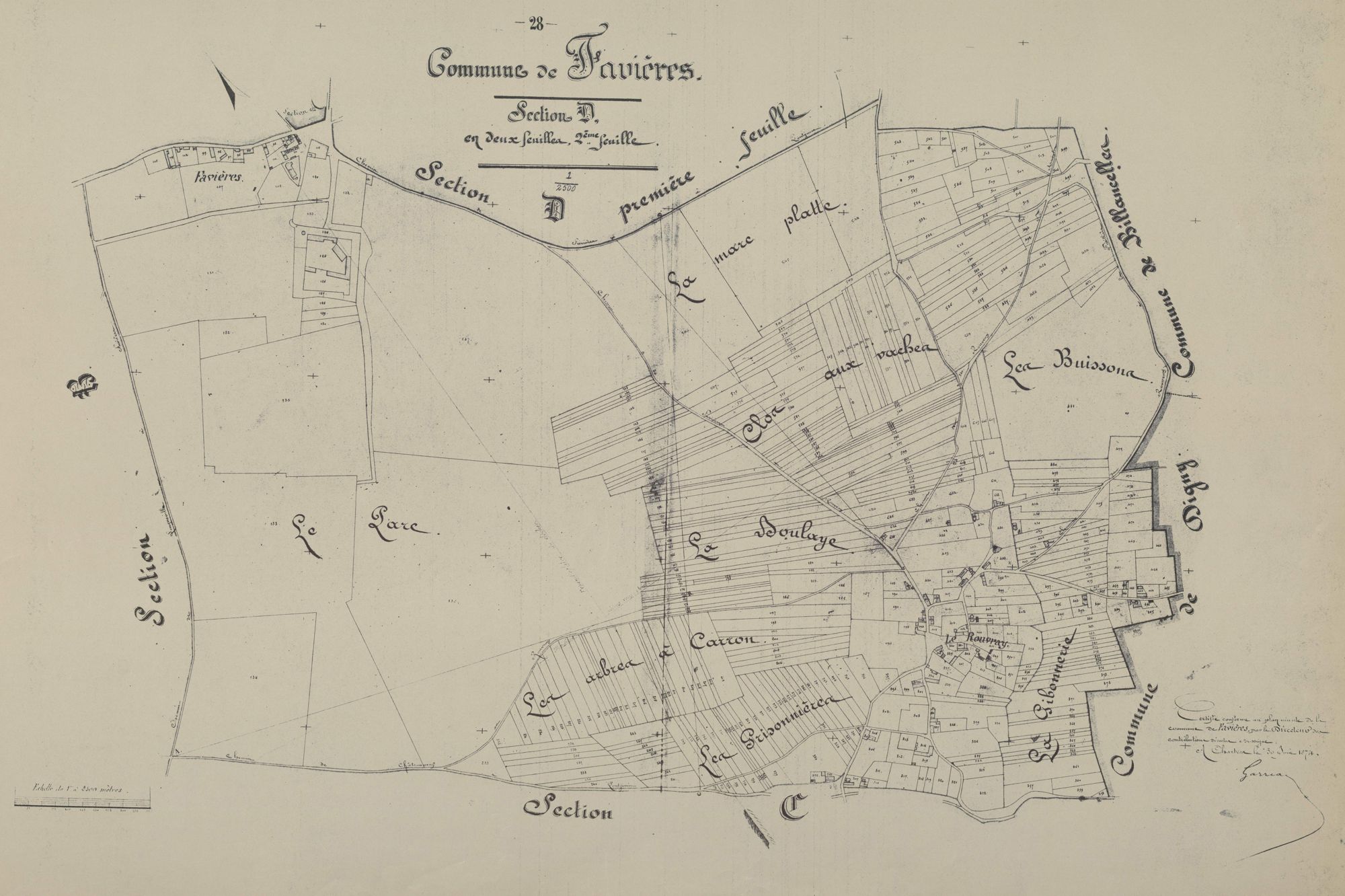 Section D, feuille 2.