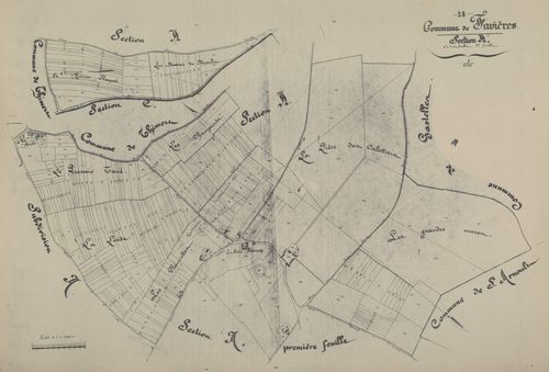 Section A, feuille 2.