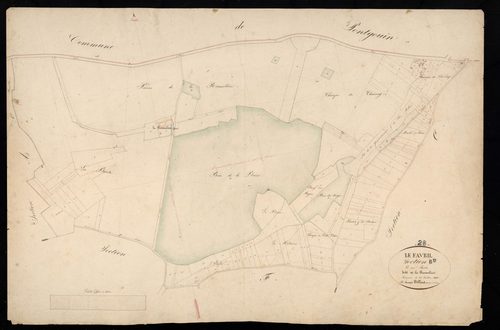 Section B, la Rousselière, en une feuille.