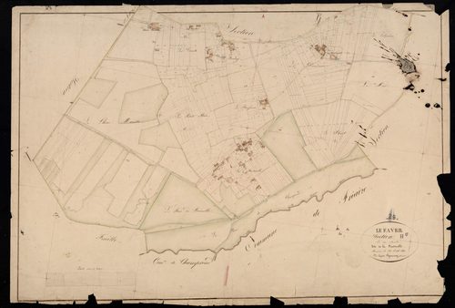 Section H, la Fontenelle, en une feuille.