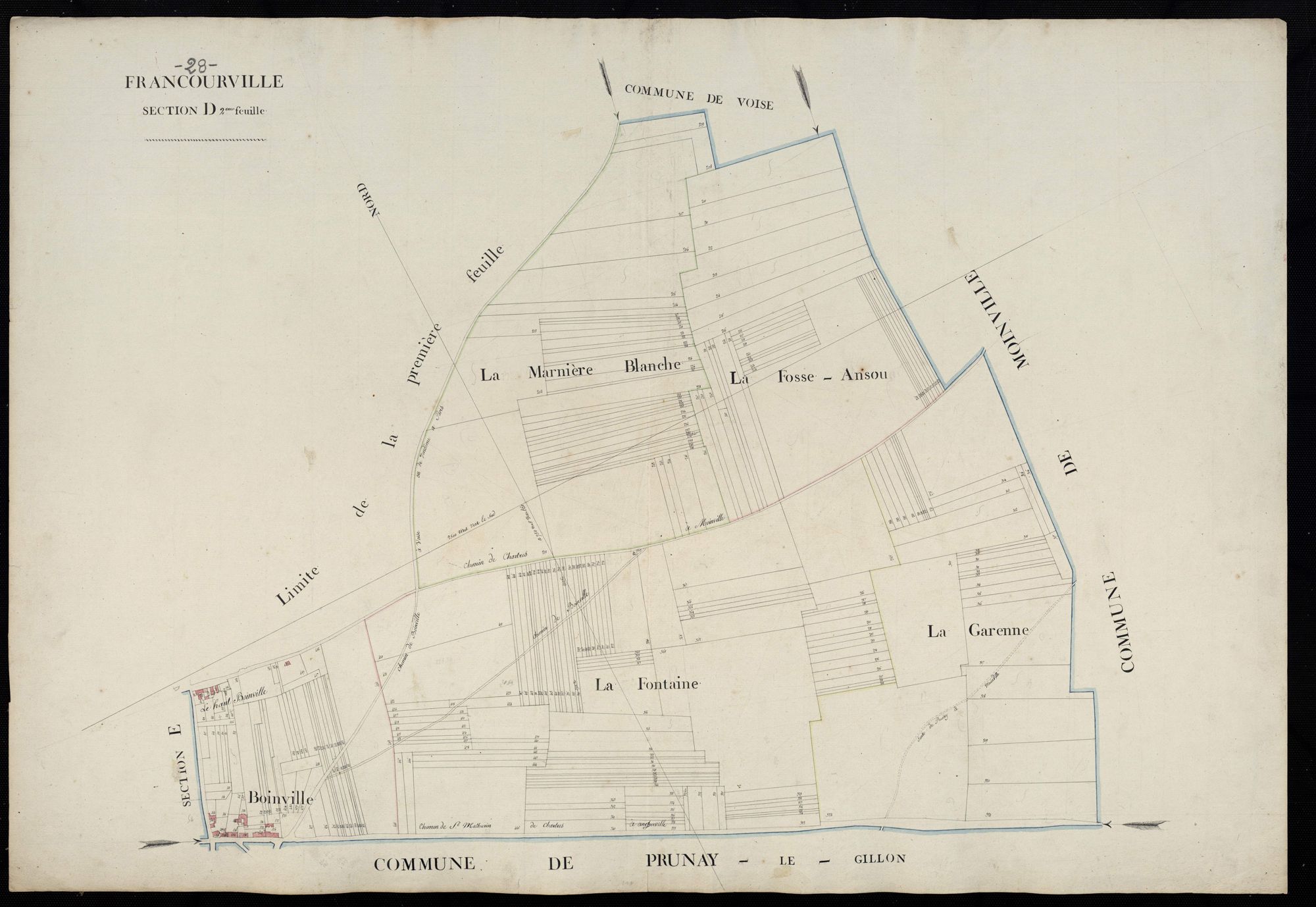 Section D, feuille 2.