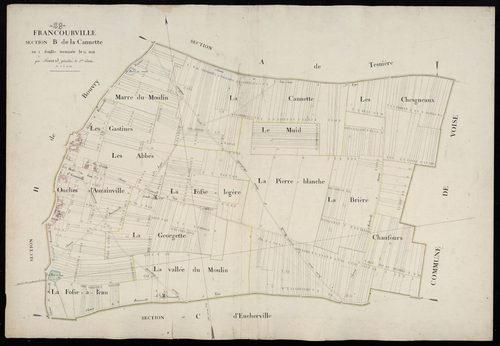 Section B, la Cannette, en une feuille.