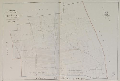 Section E, Croc-à-la-Pie, en une feuille.