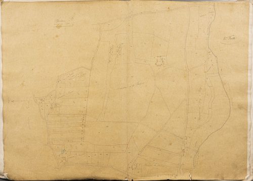 Section B, numéros 170 à 276, 5ème feuille.