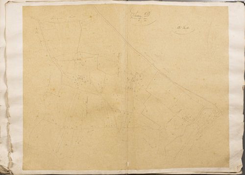 Section D, numéros 571 à 601, 612 à 681, 13ème feuille.