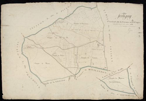 Section C, les Cayennes ou les Usages, feuille 2.