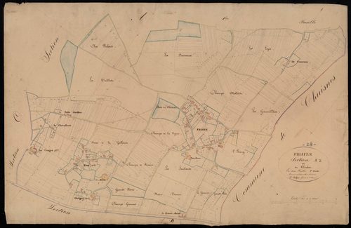 Section A, le Clocher, feuille 2.