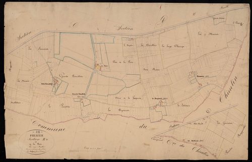 Section B, la Porte, en une feuille.