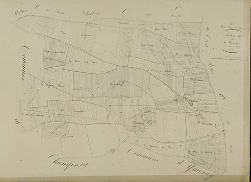 Section D, Darvoué, en une feuille.