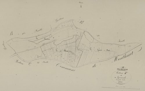 Section B, Germonval, feuille 4.