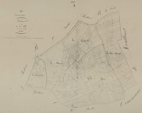 Section C, la Ville, feuille 2.