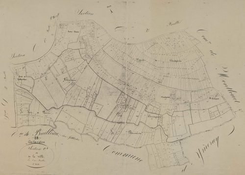 Section C, la Ville, feuille 3.
