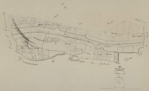 Section D, le Mesnil, feuille 1.