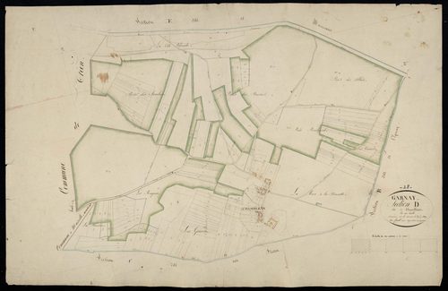 Section D, Chambléan, en une feuille.