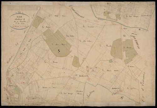 Section A, Marolles, en une feuille.