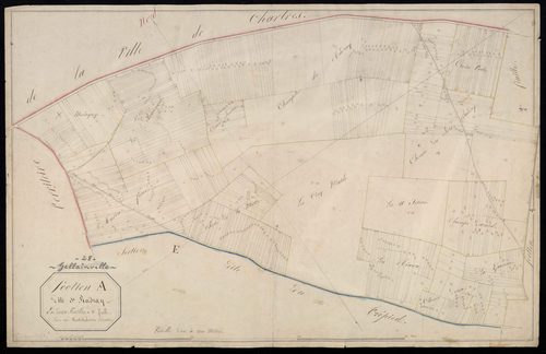 Section A, le Radray, feuille 1.