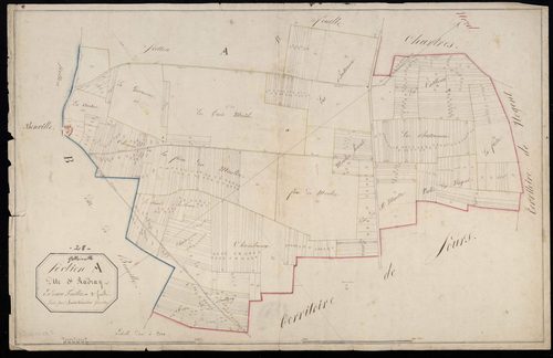 Section A, le Radray, feuille 2.