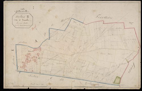 Section B, Bonville, en une feuille.