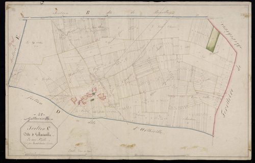 Section C, Gellainville, en une feuille.