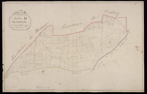 Section D, Arthéville, feuille 1.