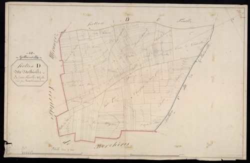 Section D, Arthéville, feuille 2.