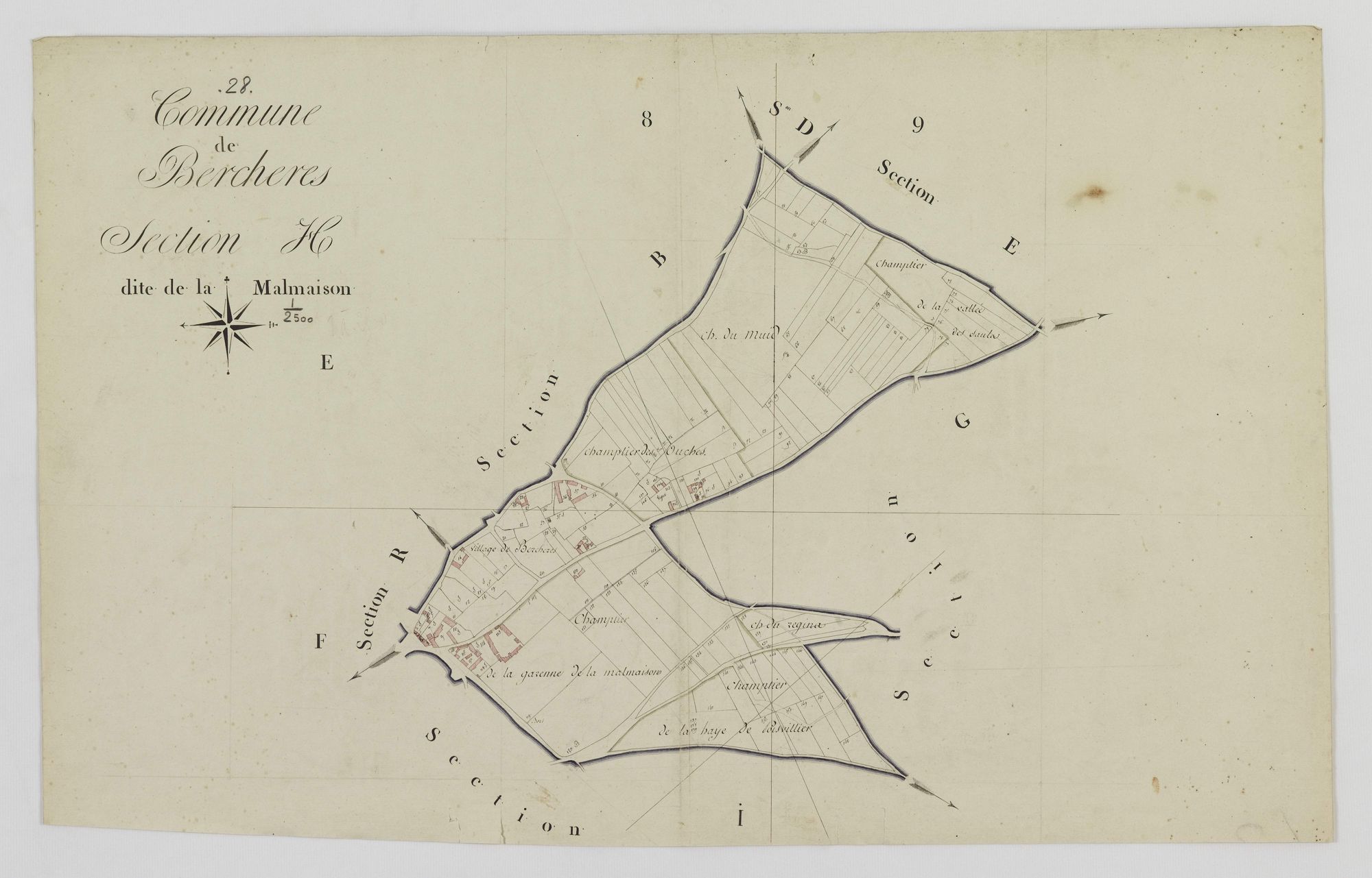 Section H, la Malmaison.