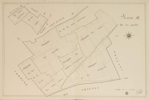 Section M, les Jumelles, en une feuille.