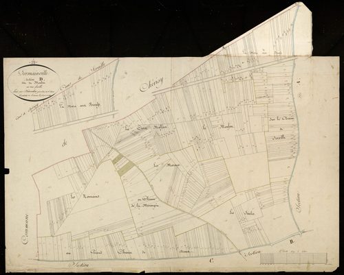 Section D, le Moulin, en une feuille.