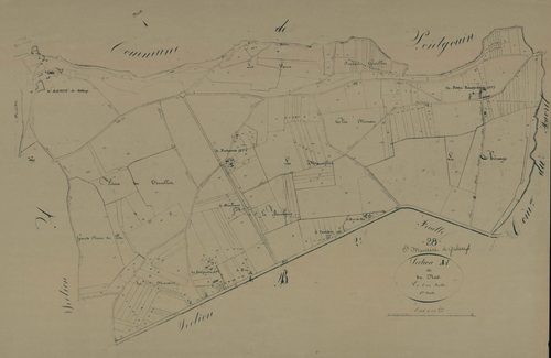 Section A, le Nord, feuille 1.
