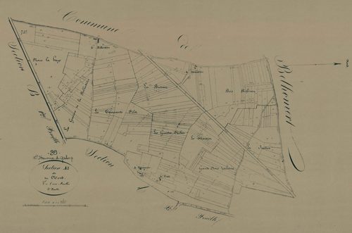 Section A, le Nord, feuille 3.