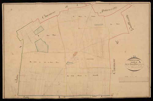 Section A, Canonvilliers, feuille 2.