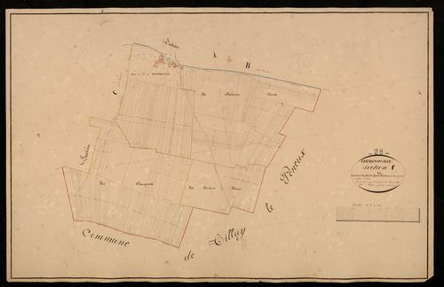Section C, les Trois Muids de Gauvilliers et de la Cheminée Ronde, feuille 1.