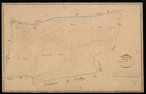 Section C, les Trois Muids de Gauvilliers et de la Cheminée Ronde, feuille 2.