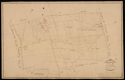 Section D, Cambray, feuille 1.