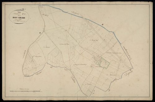 Section C, le Bois-Girard, en une feuille.