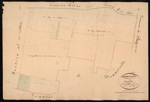 Section C, Arnouville, feuille 1.